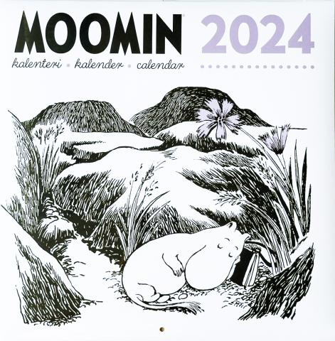 Moomin Wall Calendar 2024 (30x30cm)