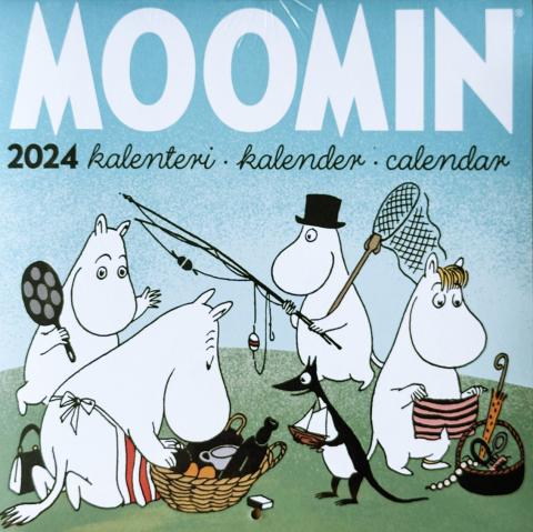 Moomin Wall Calendar 2024 (20x20cm)