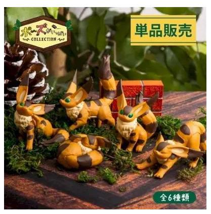 Fox Squirrel Mini Figures Pose Collection 5 cm (Blind Box) Fox Squirrel Mini Figures Pose Collection 5 cm (Blind Box)
