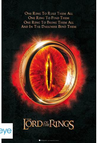 (C3) Poster Maxi The One Ring