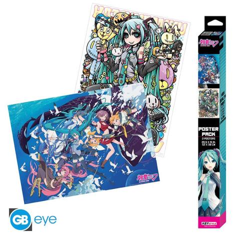 Hatsune Miku Series Set 2 Chibi Posters Hatsune Miku Series Set 2 Chibi Posters
