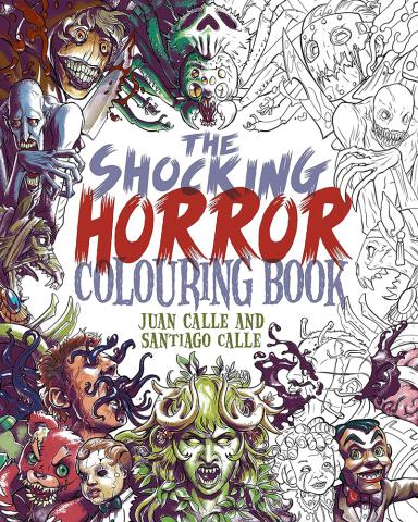 The Shocking Horror Colouring Book The Shocking Horror Colouring Book