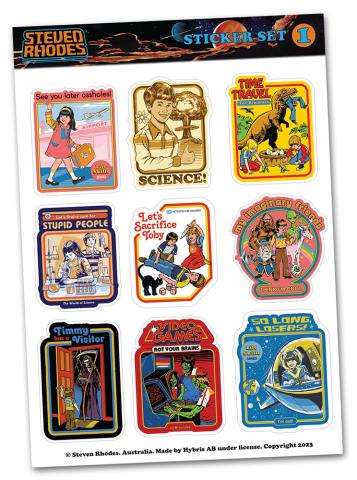 Steven Rhodes Sticker Set 1 Steven Rhodes Sticker Set 1