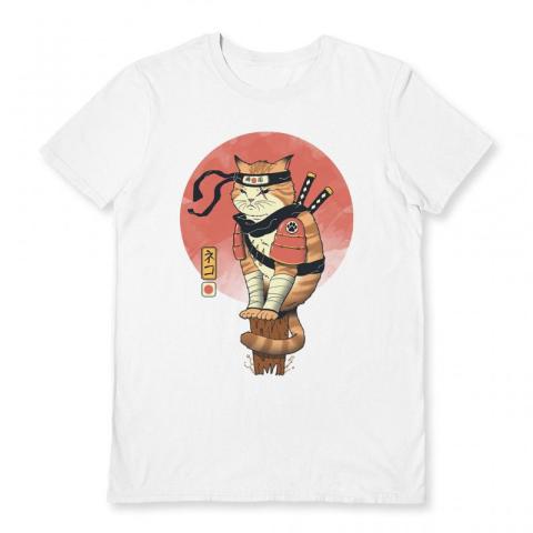 Shinobi Cat Unisex T-shirt (Small)