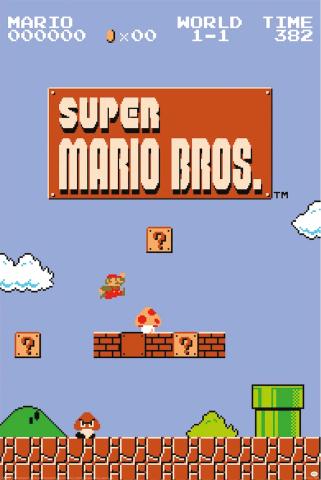 Super Mario Bros. World 1-1 Maxi Poster #Z1