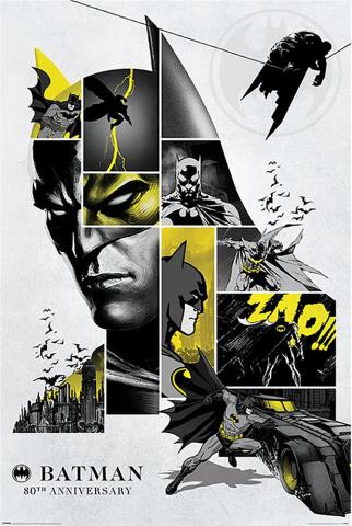 Batman 80th Anniversary Maxi Poster #X5