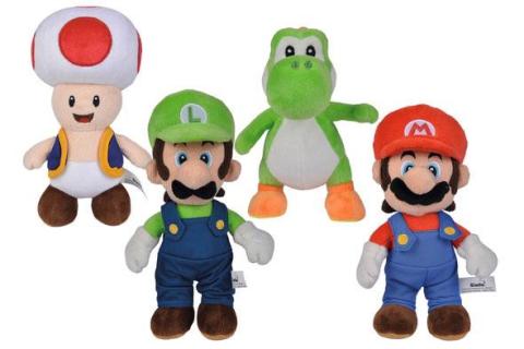 Super Mario Plush Figures All Stars 20 cm Assortment Super Mario Plush Figures All Stars 20 cm Assortment