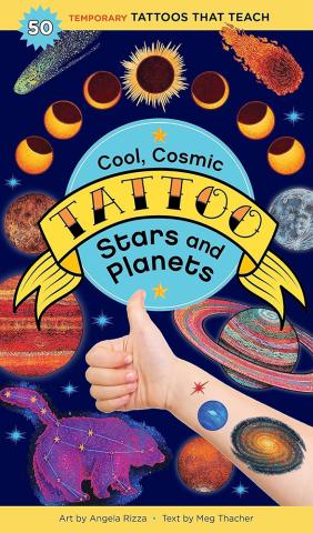 Cool, Cosmic Tattoo - Stars and Planets