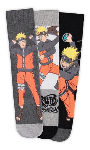 Socks 3-Pack Naruto Size 39-42