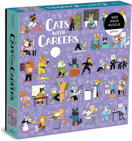 Cats with Careers Puzzle 500 pcs Cats with Careers Puzzle 500 pcs