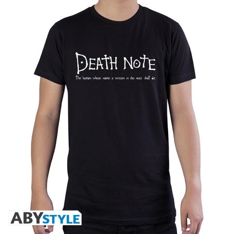 Death Note: T-shirt Death Note Black (Large)
