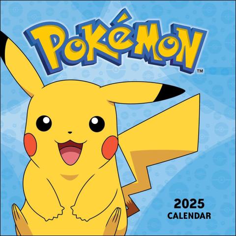 Pokémon 2025 Wall Calendar Pokémon 2025 Wall Calendar