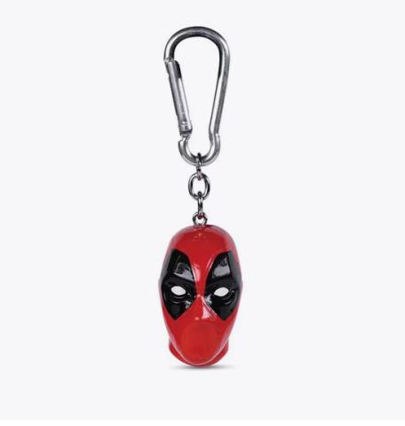 Deadpool Head 3D-Keychain Deadpool Head 3D-Keychain