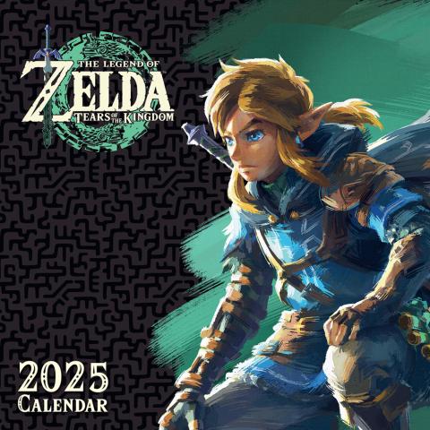 The Legend of Zelda Tears of the Kingdom 2025 Wall Calendar The Legend of Zelda Tears of the Kingdom 2025 Wall Calendar