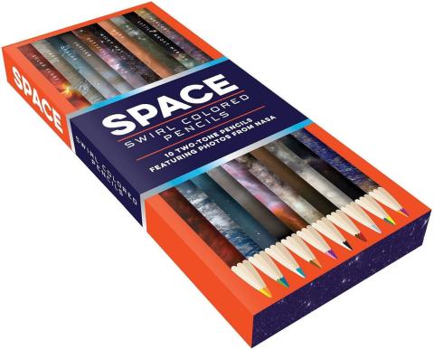 Space Swirl Colored Pencils 10-set Space Swirl Colored Pencils 10-set