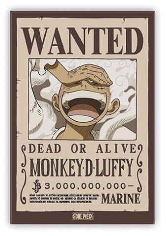 Wanted Luffy Standard Magnet Wanted Luffy Standard Magnet