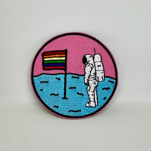 Astronaut Pride Patch