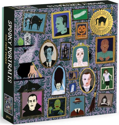 Spooky Portraits Foil Puzzle 500 pcs (Pussel)