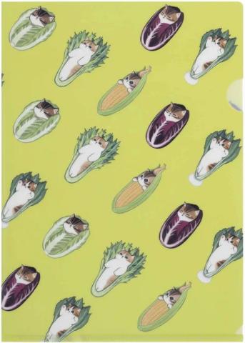 A4 Clear Folder - Sleepy Sallad Kittens A4 Clear Folder - Sleepy Sallad Kittens