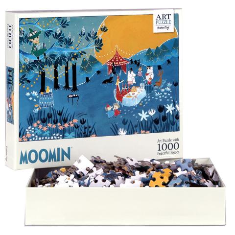 Moomin Art Puzzle Blue Evening 1000 pcs (Pussel)