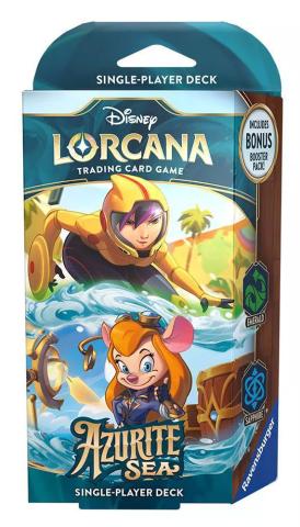 Disney Lorcana TCG: Azurite Sea Starter Deck (Gadget: Sapphire/Emerald) Disney Lorcana TCG: Azurite Sea Starter Deck (Gadget: Sapphire/Emerald)