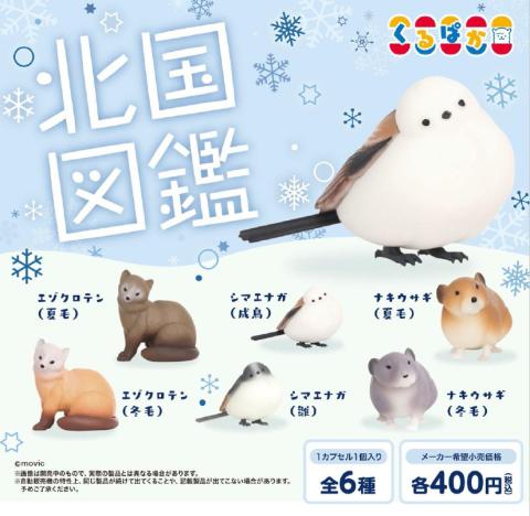 Northern Country Zukan Animal Figure (Gacha)