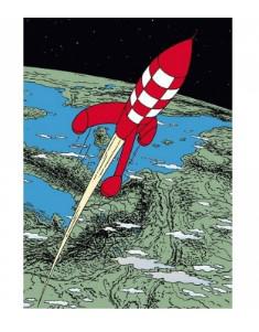 Plastmapp - Raketen lyfter från jorden