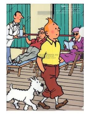 Plastmapp - Promenad på däck