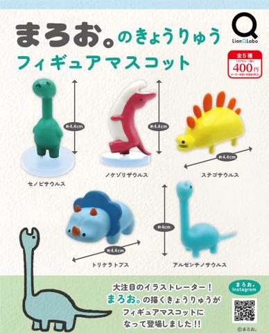 Maroo's Dinosaur Figure Mascot (Gacha)