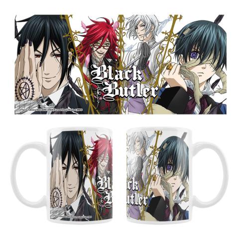 Sebastian, Grell, Ash, Ciel Ceramic Mug 320 ml