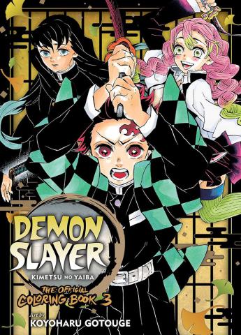 Demon Slayer Kimetsu no Yaiba The Official Coloring Book 3 Demon Slayer Kimetsu no Yaiba The Official Coloring Book 3