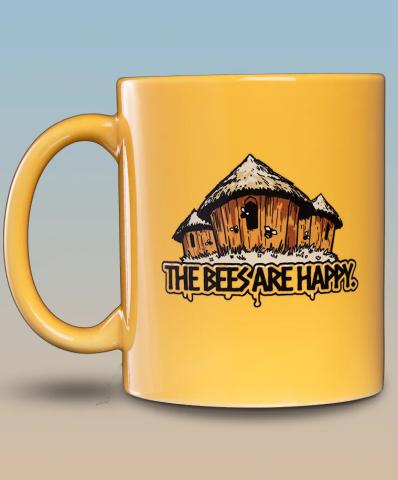 The Bees Are Happy Coffee Mug 300 ml