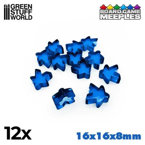 12x Acrylic Meeples 12x Acrylic Meeples