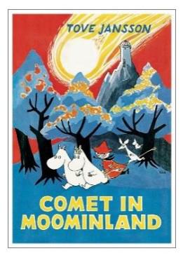 Moomin Postcard - Comet In Moominland