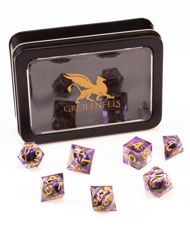 Razor Purple Dragon Eye Gold Numbers