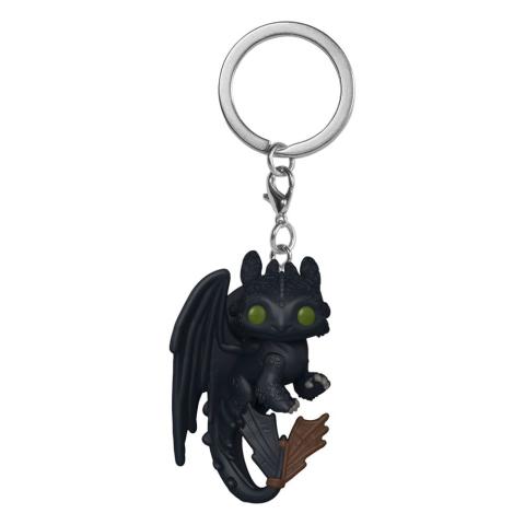 Toothless Pocket Pop! Vinyl Keychain