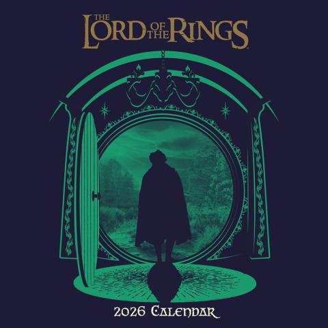 The Lord of the Rings Official 2026 Wall Calendar