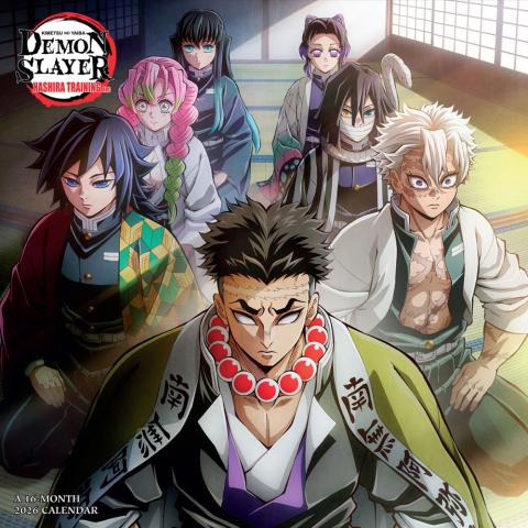 Demon Slayer 2026 Official Wall Calendar