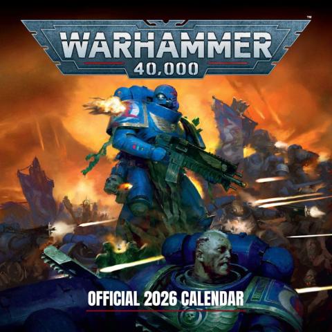 Warhammer Official 2026 Wall Calendar