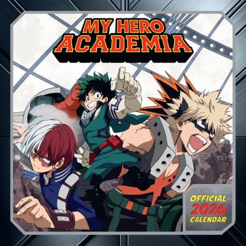 My Hero Academia 2026 Official Calendar