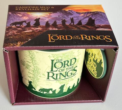 LotR Campfire Mug & Keychain Gift Set