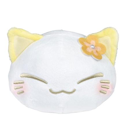Cat Plush Figure Yellow Ears 18 cm (Nemuneko)