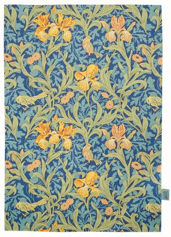 John H. Dearle Tea Towel Recycled Cotton - Iris