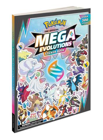 Pokémon The Official Mega Evolutions Sticker Book Pokémon The Official Mega Evolutions Sticker Book