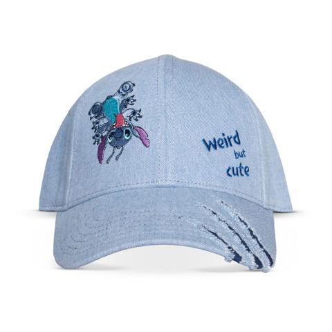 Lilo & Stitch Curved Bill Cap - Weird But Cute
