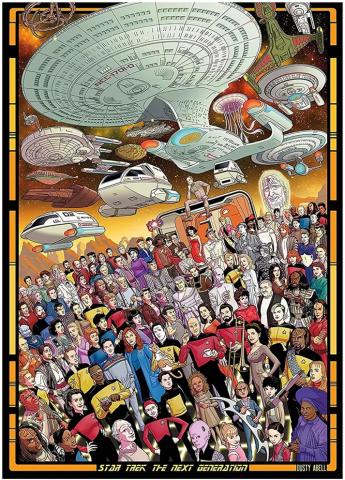 Star Trek - The Next Generation - Jigsaw Puzzle 3000 pcs (Pussel)