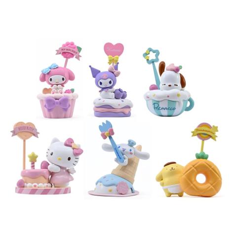 Hello Kitty & Friends Party Time Series Mini Figures 5 cm (Blind Pack)