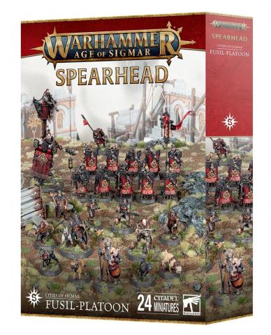 Spearhead: Cities of Sigmar Fusil-Platoon