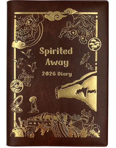 Spirited Away Schedule Diary 2026 (Japansk)