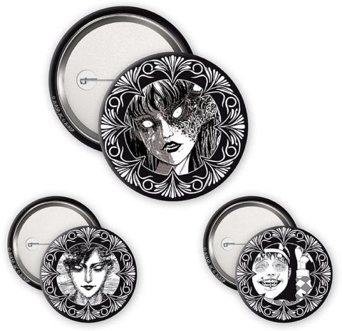 Junji Ito Badge Pack
